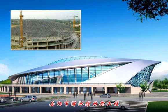 贵港游泳池网架